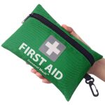 Erste Hilfe Set - 92-teiliges Premium Erste-Hilfe-Set für Haus, Auto, Reise, Büro, Sport, Wandern, Camping, Rettung (Grün)  